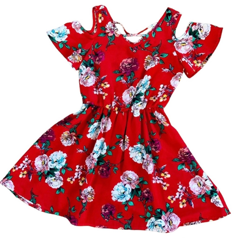 Lily Bleu floral dress (Size 8)